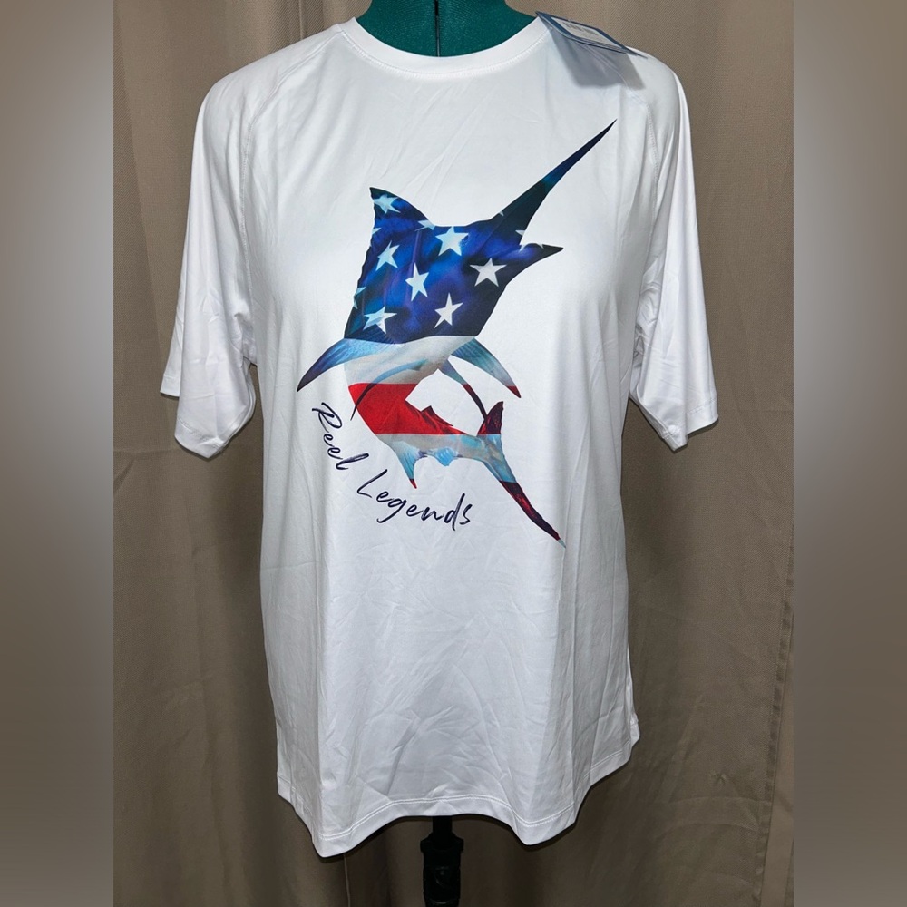 Reel legends American Marlin Shirt Fish